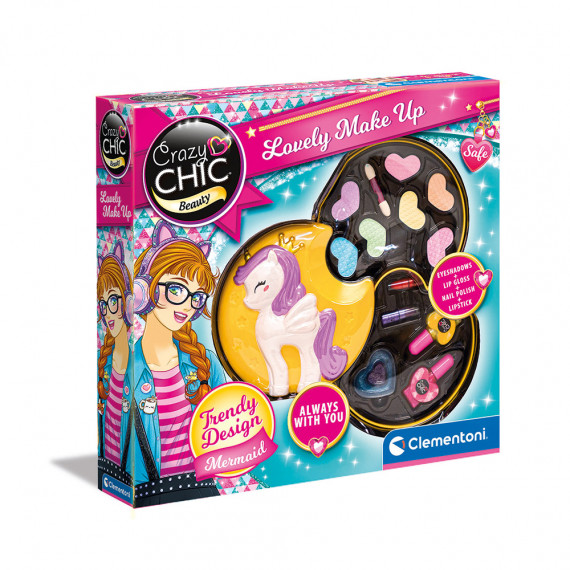 Crazy Chic Kids' Makeup Set - Unicorn For Ages 6+