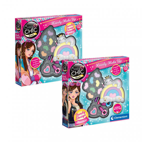 Crazy Chic Kids' Makeup Set - Rainbow For Ages 6+