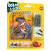 AS Drawing Set Pocket Dinosaurs In 4 Different Items For Ages 3+