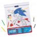 Giga Block Drawing Set Sonic The Hedgehog 5 In 1 For Ages 3+