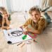 Giga Block Drawing Set Marvel Spiderman 4 In 1 For Ages 3+