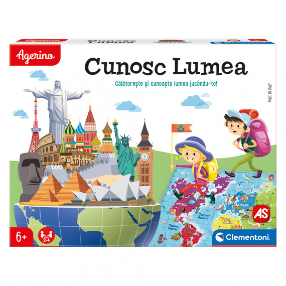 Sapientino Educational Game Discover The World For Ages 6+