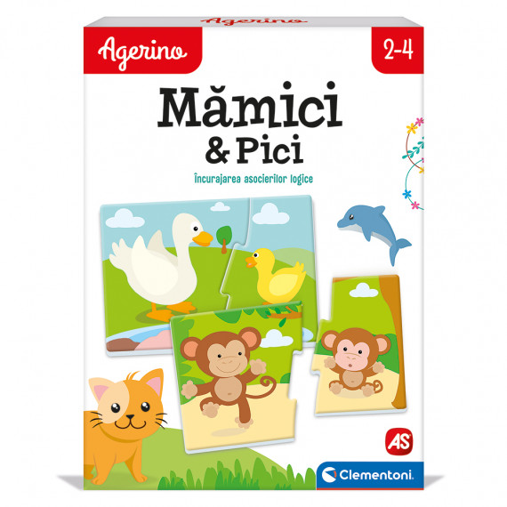 Sapientino Educational Game Mums And Babies For Ages 2-4