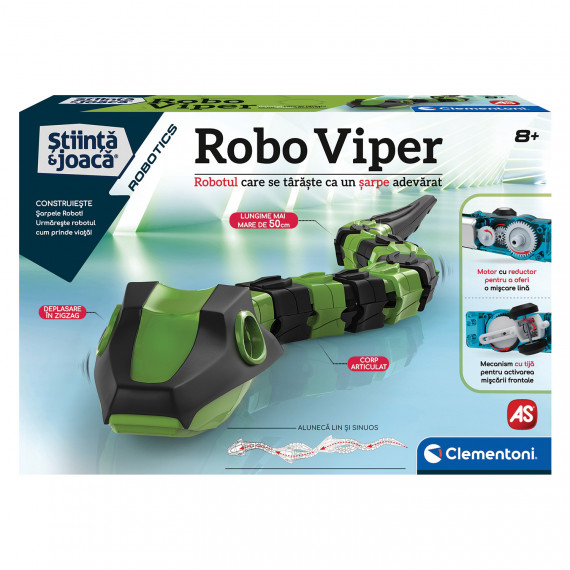 Science And Play Robotics Educational Game Robotics Laboratory Robo Viper For Ages 8+