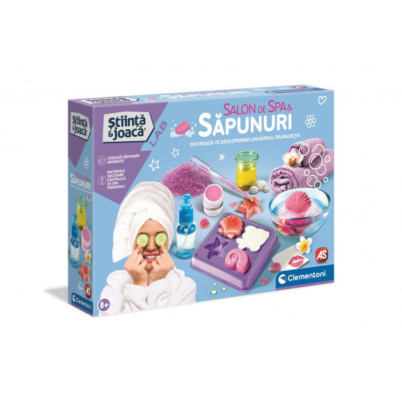 Science And Play Lab Educational Game Soaps And SPA For Ages 8+