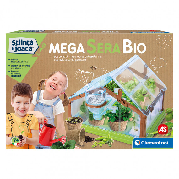 Science And Play Lab Educational Game Big Bio Greenhouse For Ages 7+