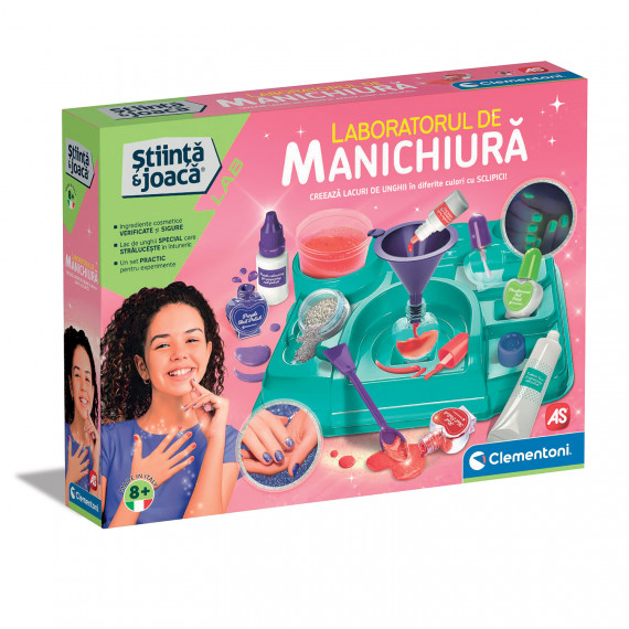 Science And Play Lab Educational Game Nail Lab For Ages 8+