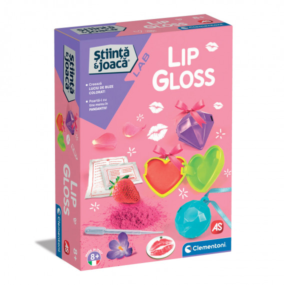 Science And Play Lab Educational Game Fabulous Lip Glosses For Ages 8+