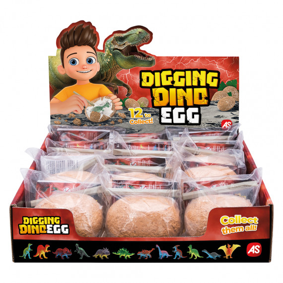 AS Digging Dino Egg For Ages 6+