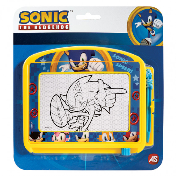 AS Magic Scribbler Travel Sonic The Hedgehog For Ages 3+