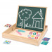 AS Magnet Box Wooden Magnetic Tabletop Double - Sided With 35 Educational Magnets For Ages 3+