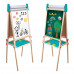 AS Magnet Box Wooden Magnetic Floor Board Mega Easel Deluxe 4 In 1 For Ages 3+
