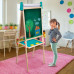 AS Magnet Box Wooden Magnetic Floor Board Mega Easel Deluxe 4 In 1 For Ages 3+