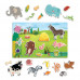 HappiHobbi Animals 45 Educational Paper Magnets For Ages 3+