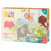 HappiHobbi Animals 45 Educational Paper Magnets For Ages 3+