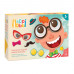 HappiHobbi Funny Faces 55 Educational Paper Magnets For Ages 3+