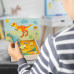 HappiHobbi Dinosaurs 45 Educational Paper Magnets For Ages 4+