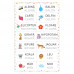 HappiHobbi Learn To Write 72 Educational Paper Magnets For Ages 5+