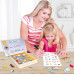HappiHobbi Learn To Write 72 Educational Paper Magnets For Ages 5+