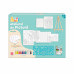 HappiHobbi Painting Workshop Acrylic Drawing Set With Wooden Easel For Ages 7+