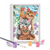 Paint & Frame Paint by Numbers Funny Kitties For Ages 9+