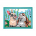 Paint & Frame Paint by Numbers Cute Bunnies For Ages 9+