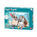 Paint & Frame Paint by Numbers Cute Bunnies For Ages 9+