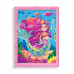 Paint & Frame Paint by Numbers Mythical Mermaid For Ages 6+