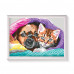Paint & Frame Paint by Numbers Sweet Friendship For Ages 9+