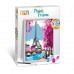 HappiHobbi Paint & Frame Paint by Numbers Spring Paris For Ages 12+