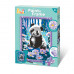 HappiHobbi Paint & Frame Paint by Numbers Dreamy Panda For Ages 9+