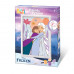 HappiHobbi Paint & Frame Paint by Numbers Disney Frozen For Ages 6+