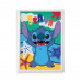 HappiHobbi Paint & Frame Paint by Numbers Disney Stitch For Ages 6+