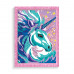 HappiHobbi Paint & Frame Paint by Numbers Fairytale Unicorn For Ages 8+