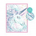 HappiHobbi Paint & Frame Paint by Numbers Fairytale Unicorn For Ages 8+
