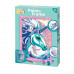 HappiHobbi Paint & Frame Paint by Numbers Fairytale Unicorn For Ages 8+