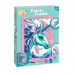 HappiHobbi Paint & Frame Paint by Numbers Fairytale Unicorn For Ages 8+