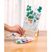 Painting Workshop Acrylic Drawing Set With Wooden Easel For Ages 7+