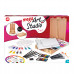 Mega Painting Workshop Drawing Set 5 in 1 With Wooden Case-Easel For Ages 7+