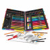 AS Wooden Art Case Deluxe Rainbow With 100 Accessories For Ages 3+