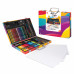 AS Wooden Art Case Deluxe Rainbow With 100 Accessories For Ages 3+