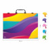 AS Wooden Art Case Deluxe Rainbow With 100 Accessories For Ages 3+