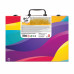 AS Wooden Art Case Deluxe Rainbow With 100 Accessories For Ages 3+