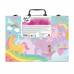 AS Wooden Art Case Deluxe Unicorn With 100 Accessories For Ages 3+