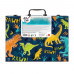 AS Wooden Art Case Deluxe Dino With 100 Accessories For Ages 3+