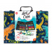 AS Wooden Art Case Deluxe Dino With 100 Accessories For Ages 3+