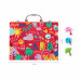 AS Wooden Art Case Deluxe My World With 50 Accessories For Ages 3+