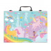 HappiHobbi Art Case Deluxe Unicorn With 100 Accessories For Ages 3+