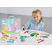 HappiHobbi Art Case Deluxe Unicorn With 100 Accessories For Ages 3+