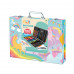 HappiHobbi Art Case Deluxe Unicorn With 100 Accessories For Ages 3+